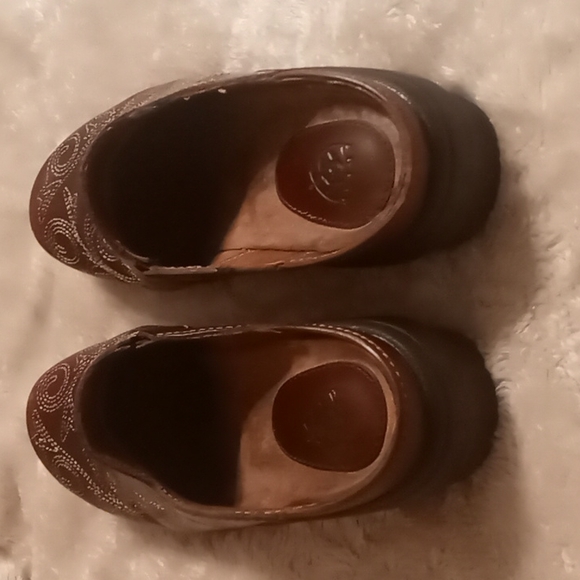 Ariat Western Leather Mule Shoes 7B - Picture 5 of 7